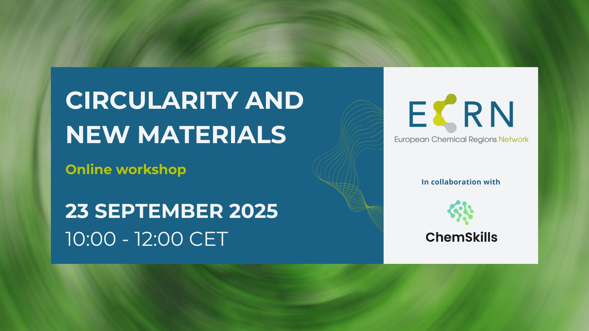 ECRN and ChemSkills workshop on Circularity and New Materials
