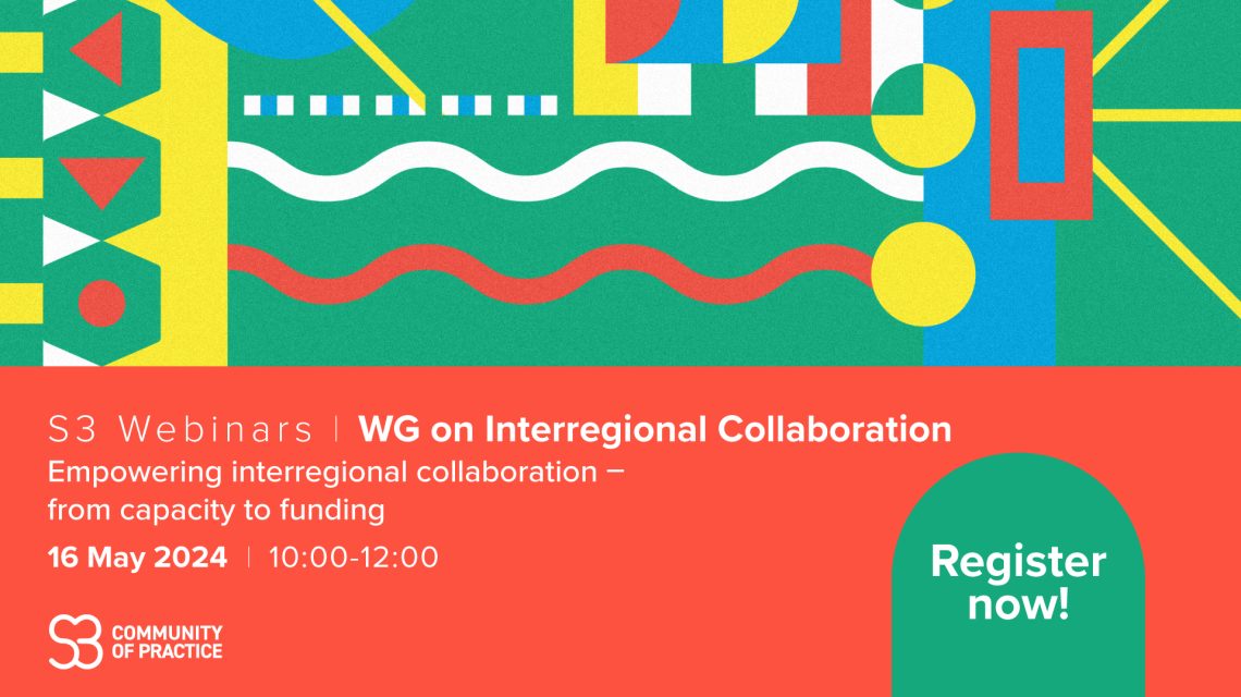 S3 Webinars: Empowering interregional collaboration – from capacity to funding