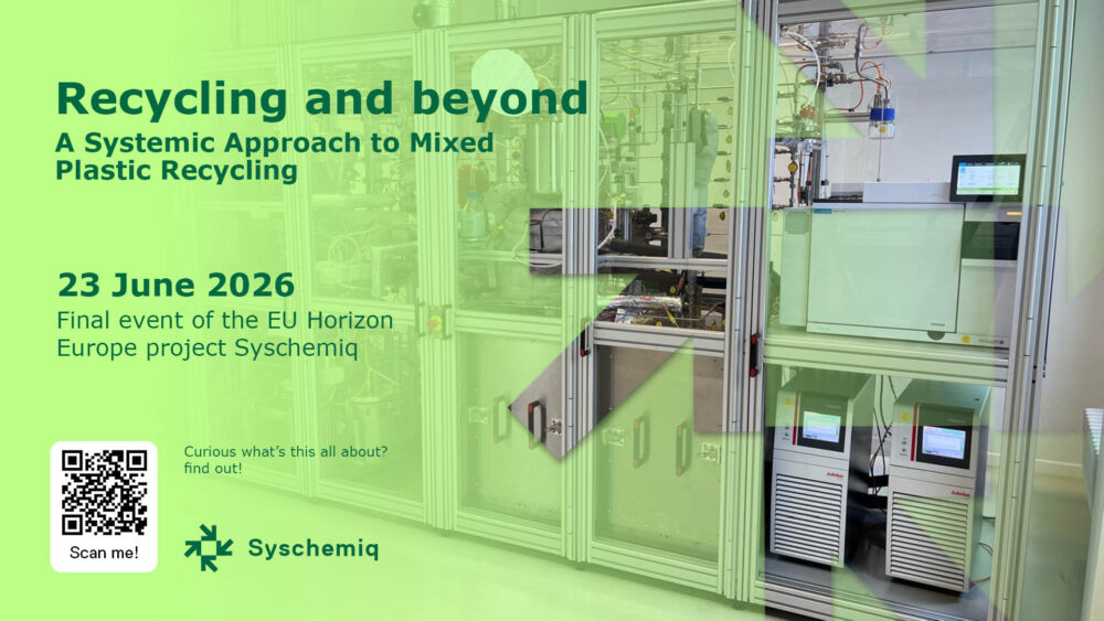 Final event Syschemiq | Recycling and Beyond